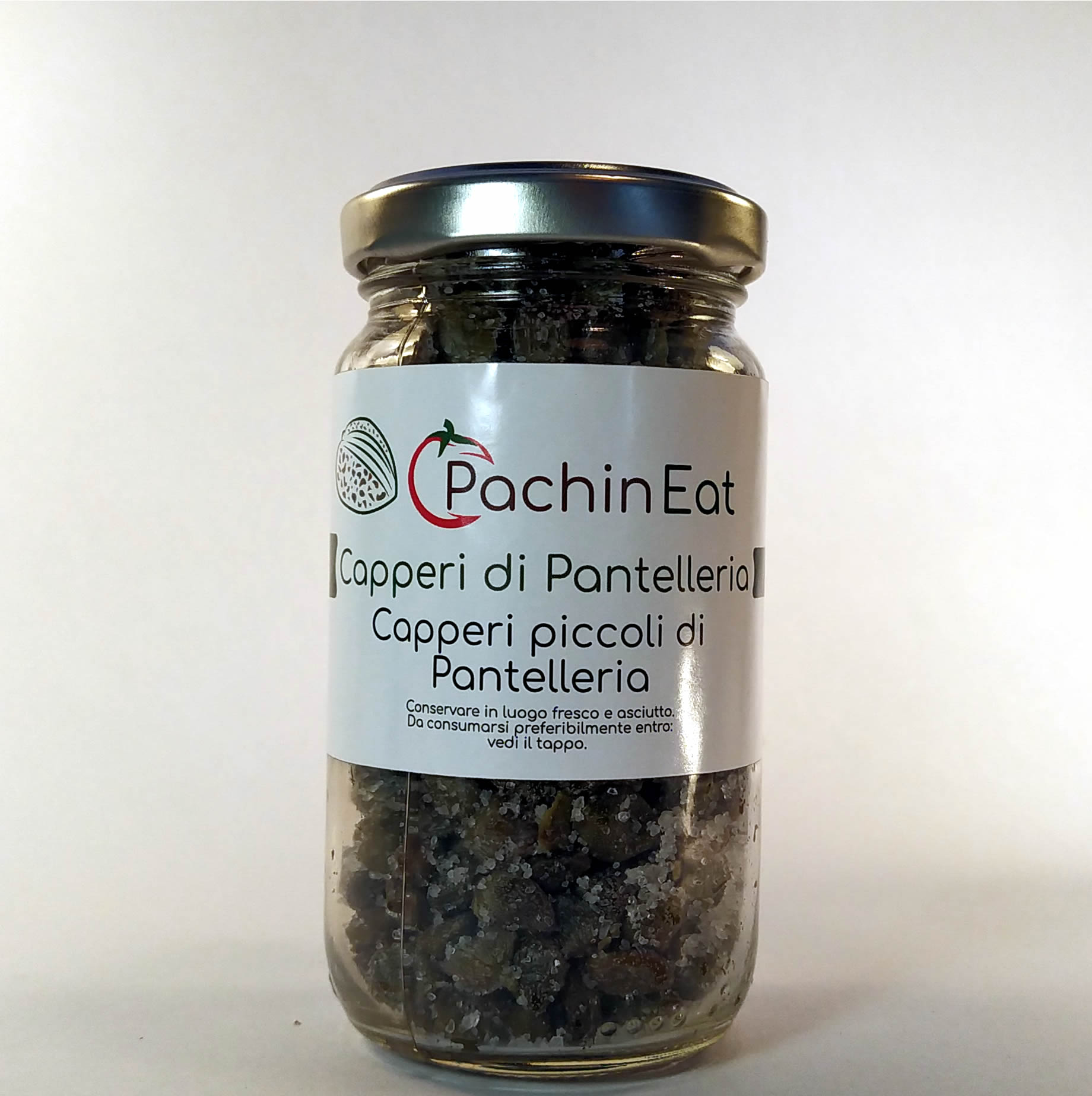 Capperi piccoli di Pantelleria in vaso da 150 gr
